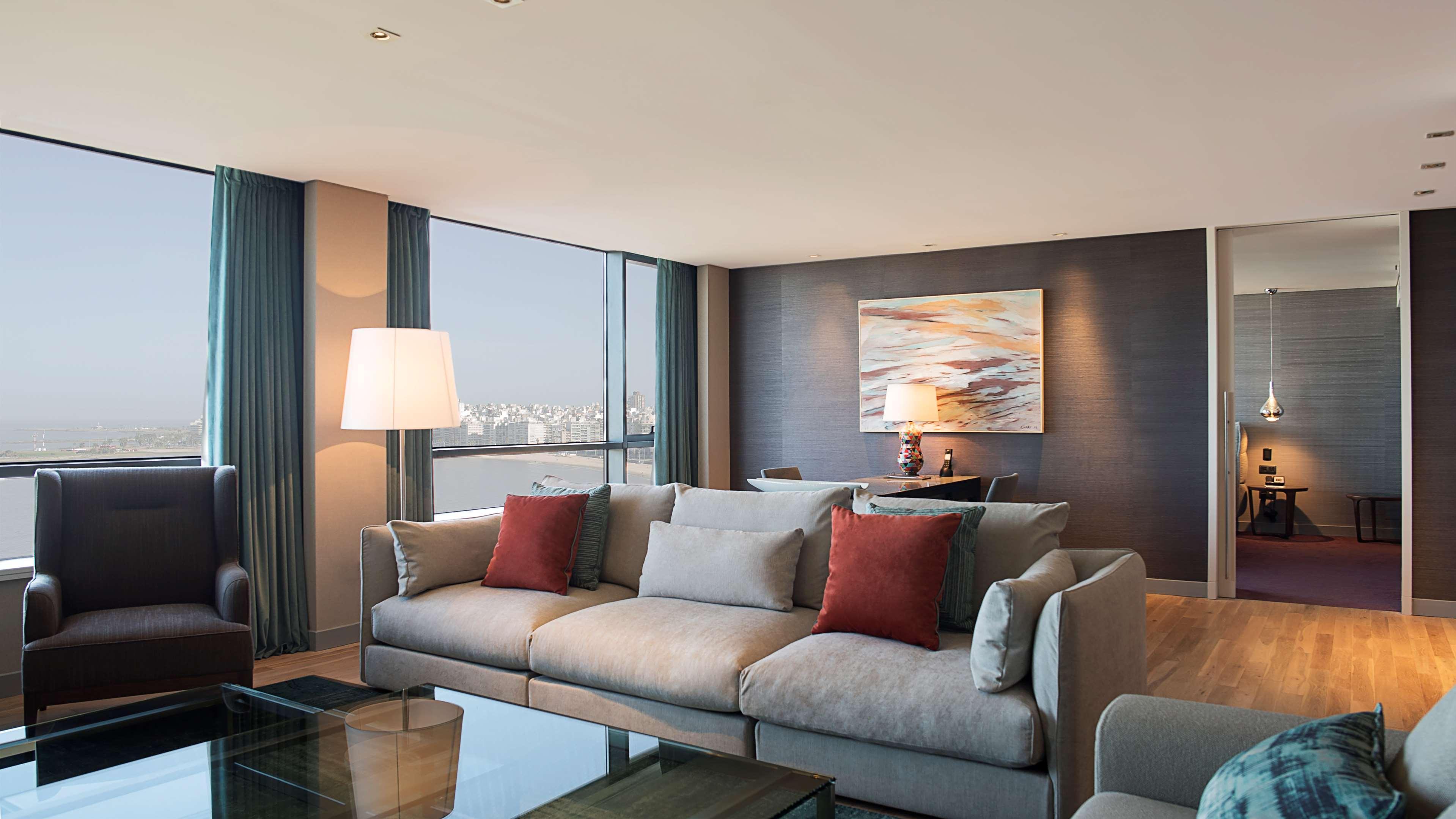 Hyatt Centric Montevideo Hotel Exterior photo A living room at the Mandarin Oriental, Munich