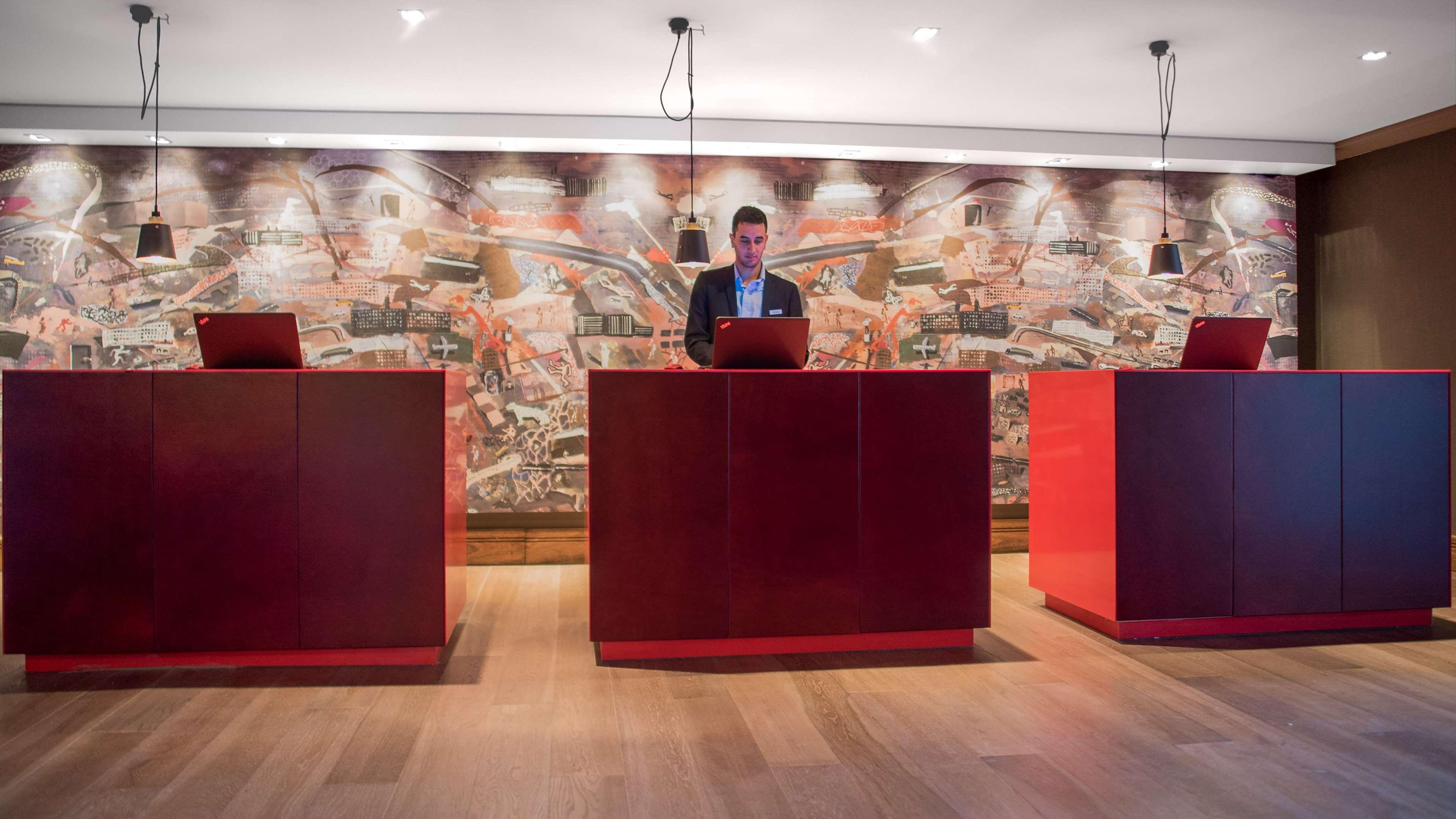 Hyatt Centric Montevideo Hotel Exterior photo Reception desk at the Hotel