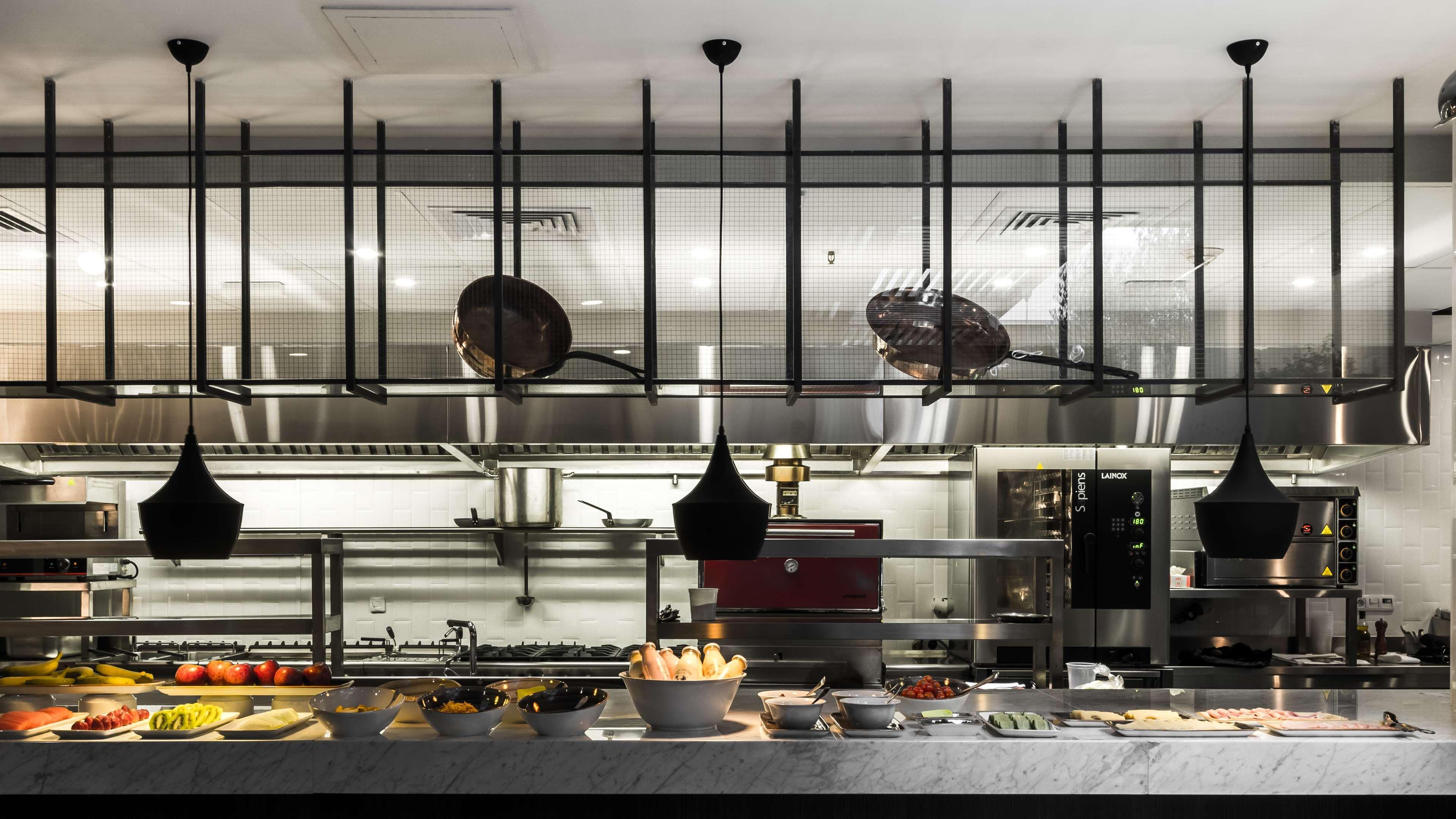 Hyatt Centric Montevideo Hotel Exterior photo The open kitchen at the restaurant