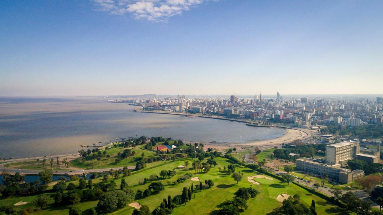 Hyatt Centric Montevideo Hotel Exterior photo View of the city from the club.